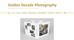 Desktop Screenshot of goldendecadephotography.com